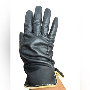 Mercer & Madison Leather Gloves Black